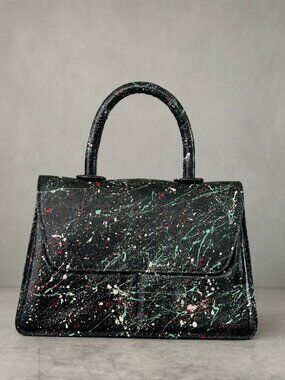 ISABEL: LUXURY VEGAN GRAFFITI HANDBAG